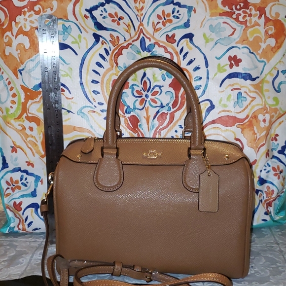 Signature canvas Coach bag strap satchel speddy - Picture 2 of 8